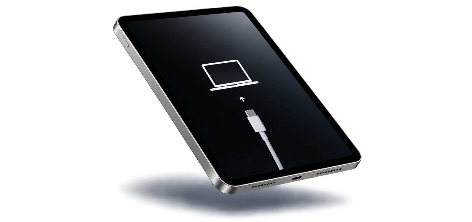 iPad en modo recuperación